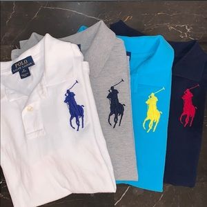 Lot of Polo Ralph Lauren s/s polo shirts